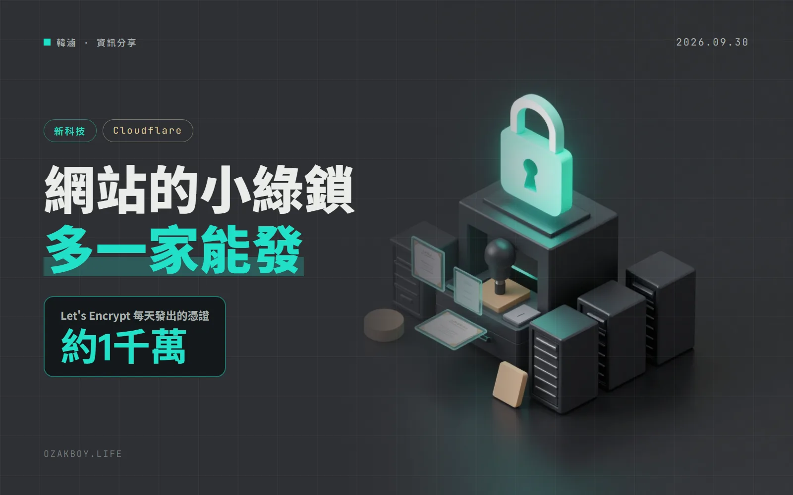 Cloudflare 要自己發 SSL 憑證了:網路不再只靠 Let's Encrypt,量子安全憑證瞄準 2027 年初