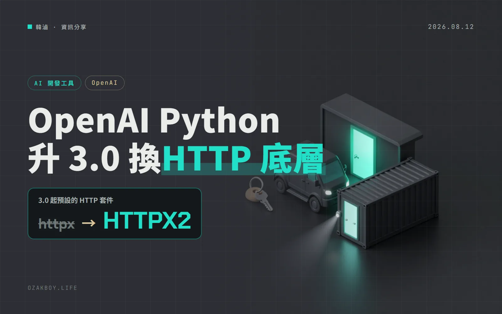 OpenAI Python SDK 升 3.0.0:HTTP 底層換成 HTTPX2,TLS 憑證改吃系統信任庫,容器與代理要先測