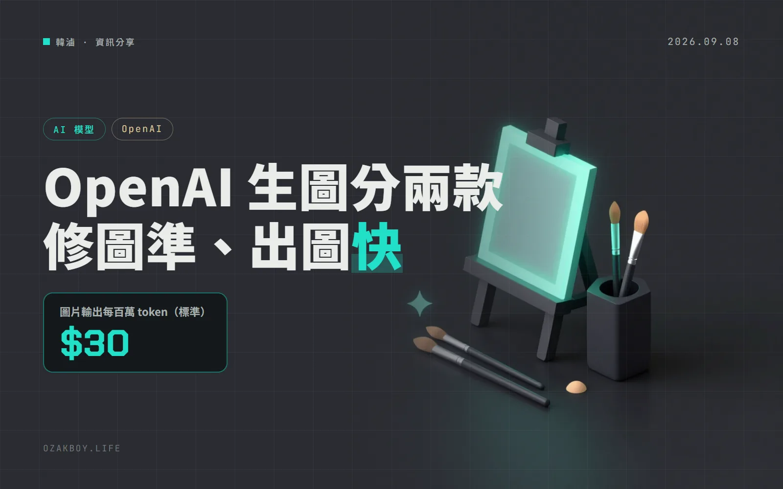 OpenAI 推出 GPT Image 2.5 兩款生圖模型：Sunburst 修圖更精準，Flare 出圖更快，費率沿用上一代