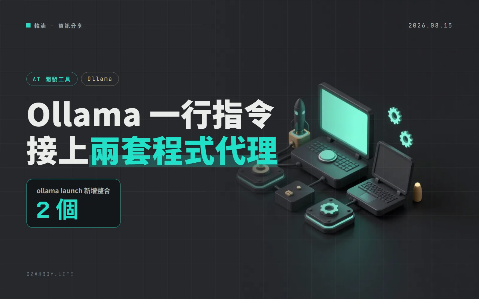 Ollama 一行指令接上 DeepSeek Harness 與 Meta Muse Code,同一天也支援 Qwen3.8 27B