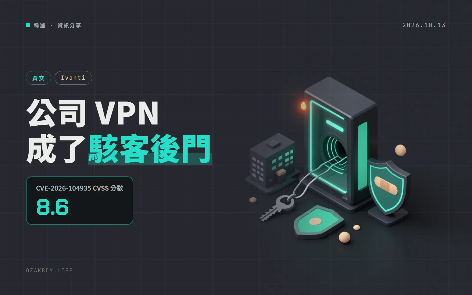 Ivanti Connect Secure VPN 零時差漏洞已遭利用：免登入就能下指令，官方檢測工具還查不出來